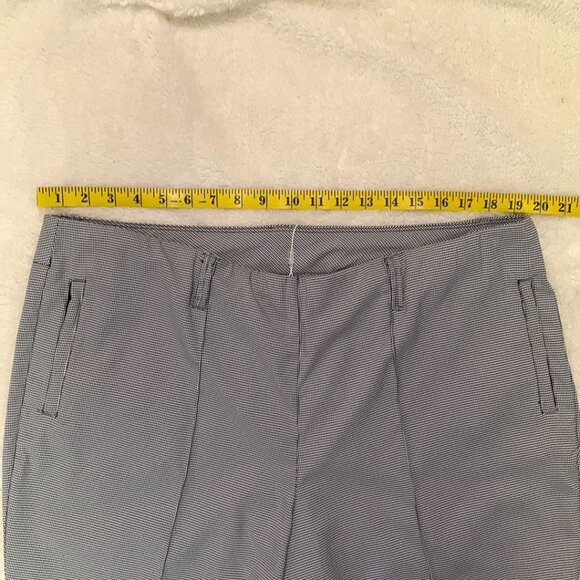 NVO by Lanctot Womens Sz 18 Bria Capri Comfort Waist NWT Black White - Picture 9 of 9